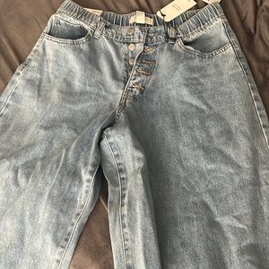 Forever 21 Wide Leg high waist jeans